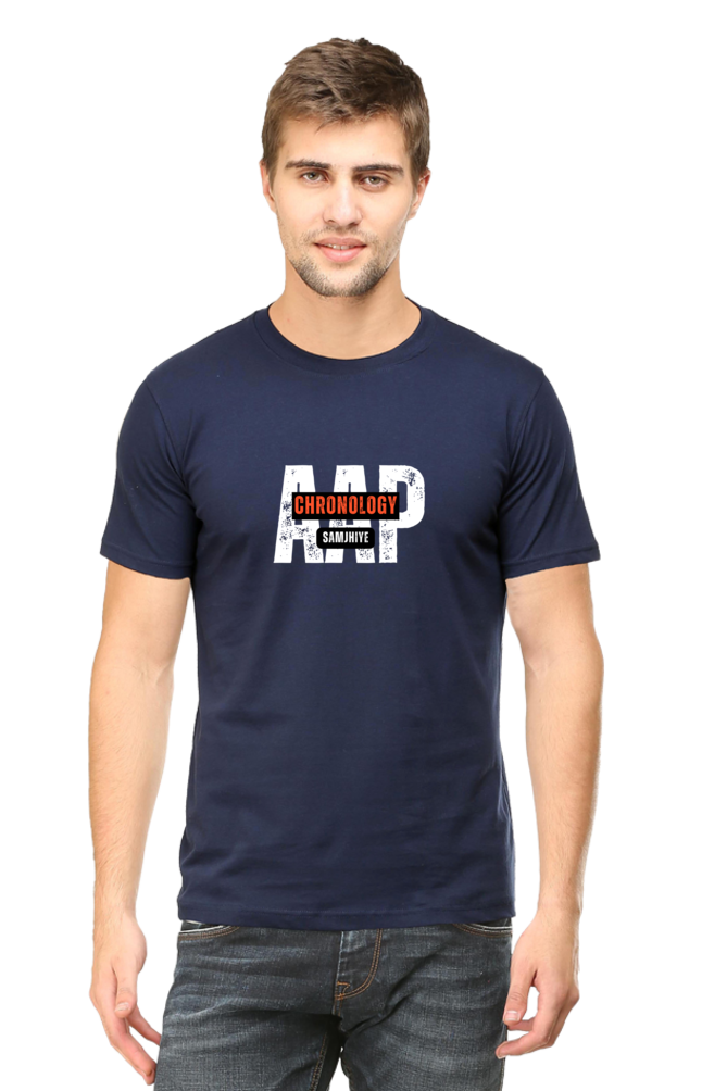 Classic Regular Half Sleeve T-Shirts - Fukrey - Aap Chronology Samjhiye