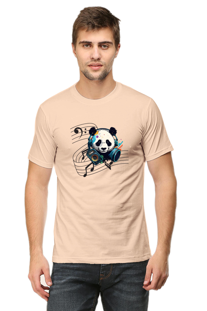 Classic Regular Half Sleeve T-Shirts - Pets -  Panda Loves Music