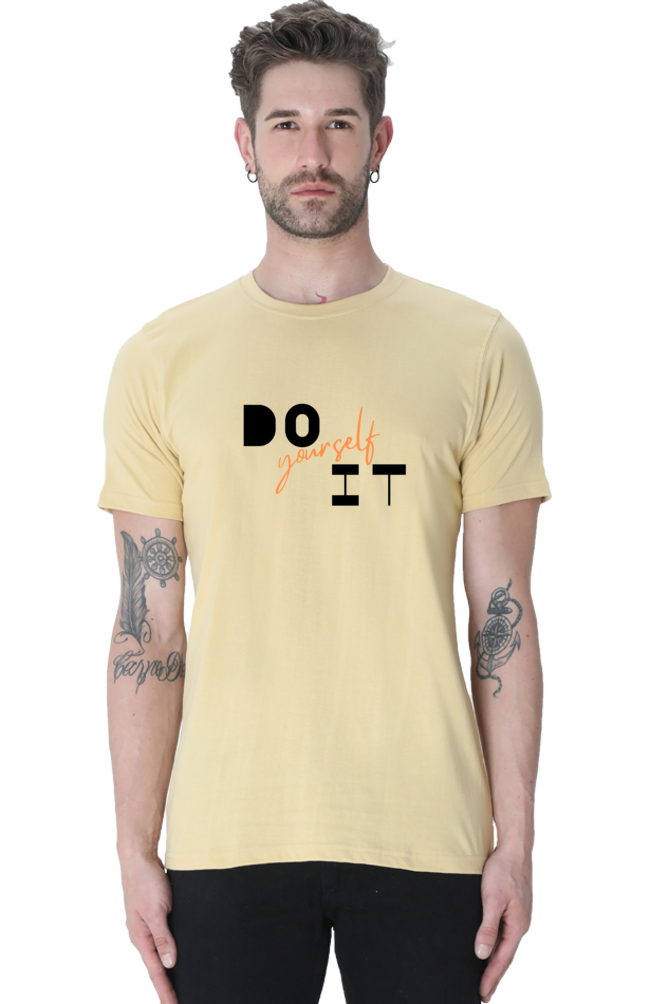 Classic Regular Half Sleeve T-Shirts - Character Words - Do It Yourself