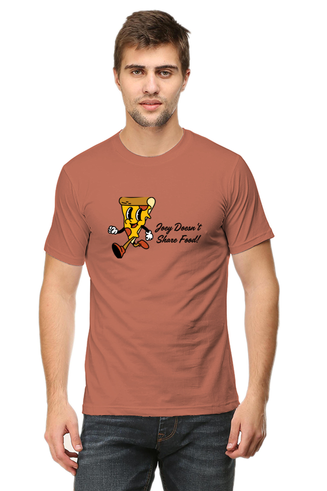 Classic Regular Half Sleeve T-Shirts - Movies & Series - Joey Doesn't Share Food