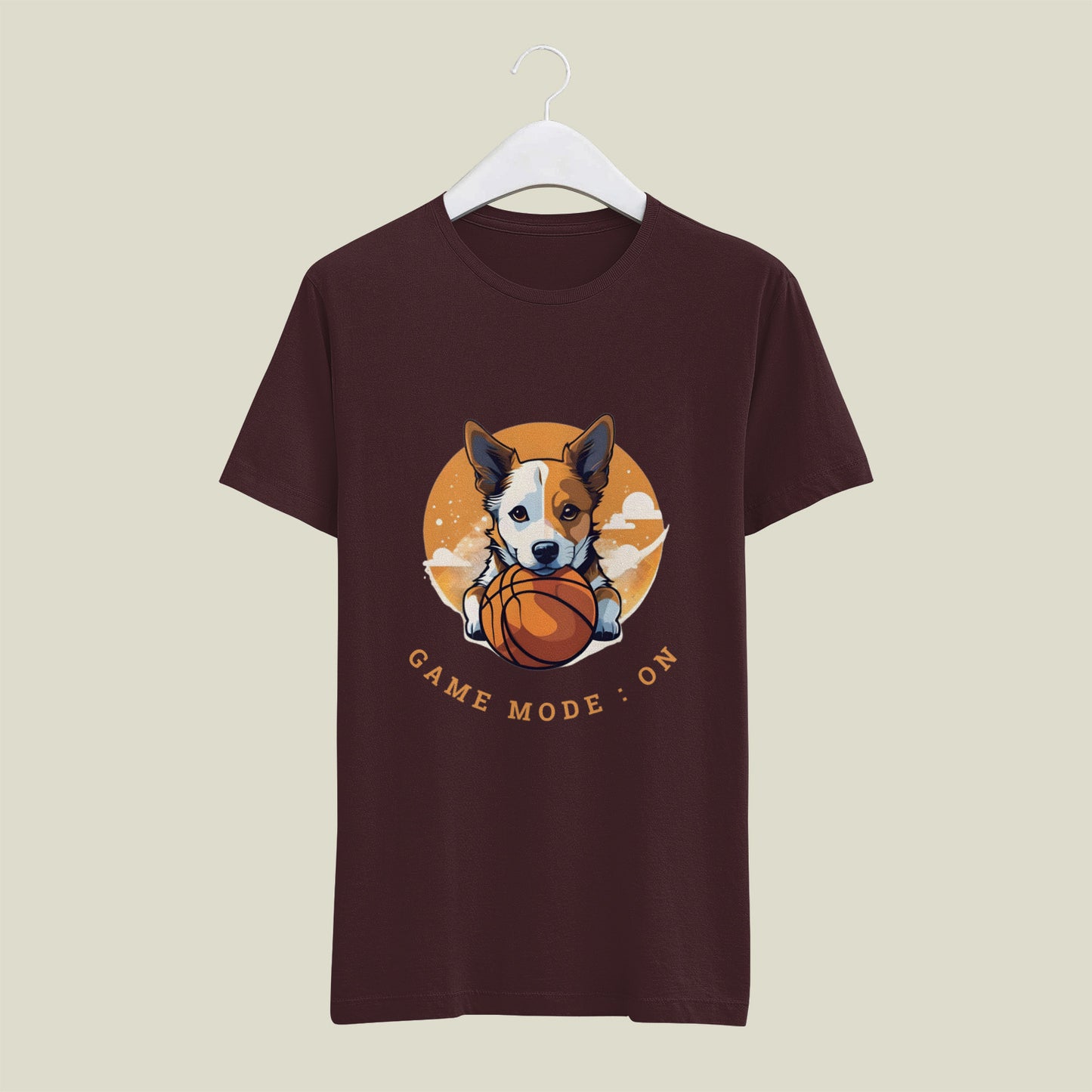 Classic Regular Half Sleeve T-Shirts - Pets - Dog Game mode on