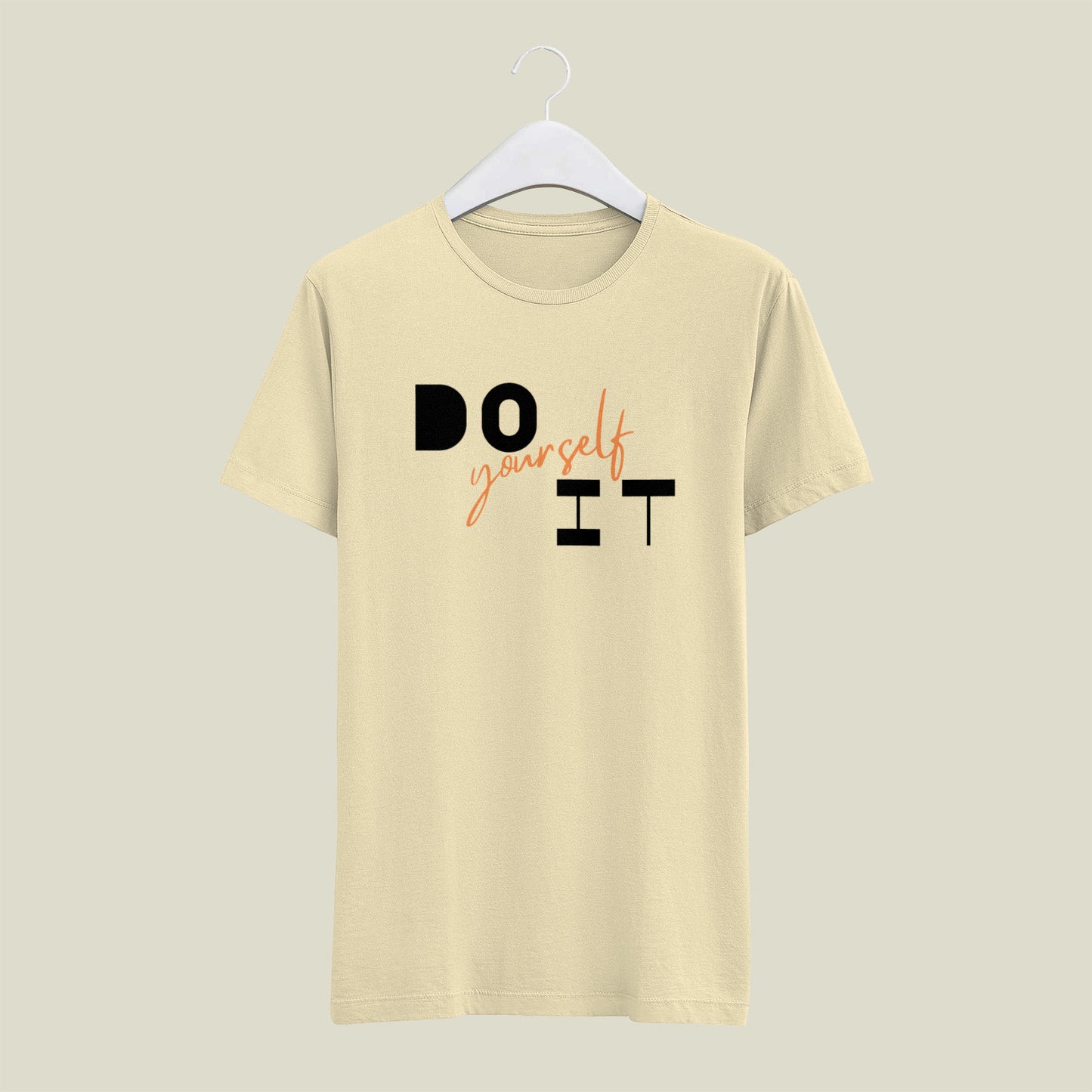 Classic Regular Half Sleeve T-Shirts - Character Words - Do It Yourself