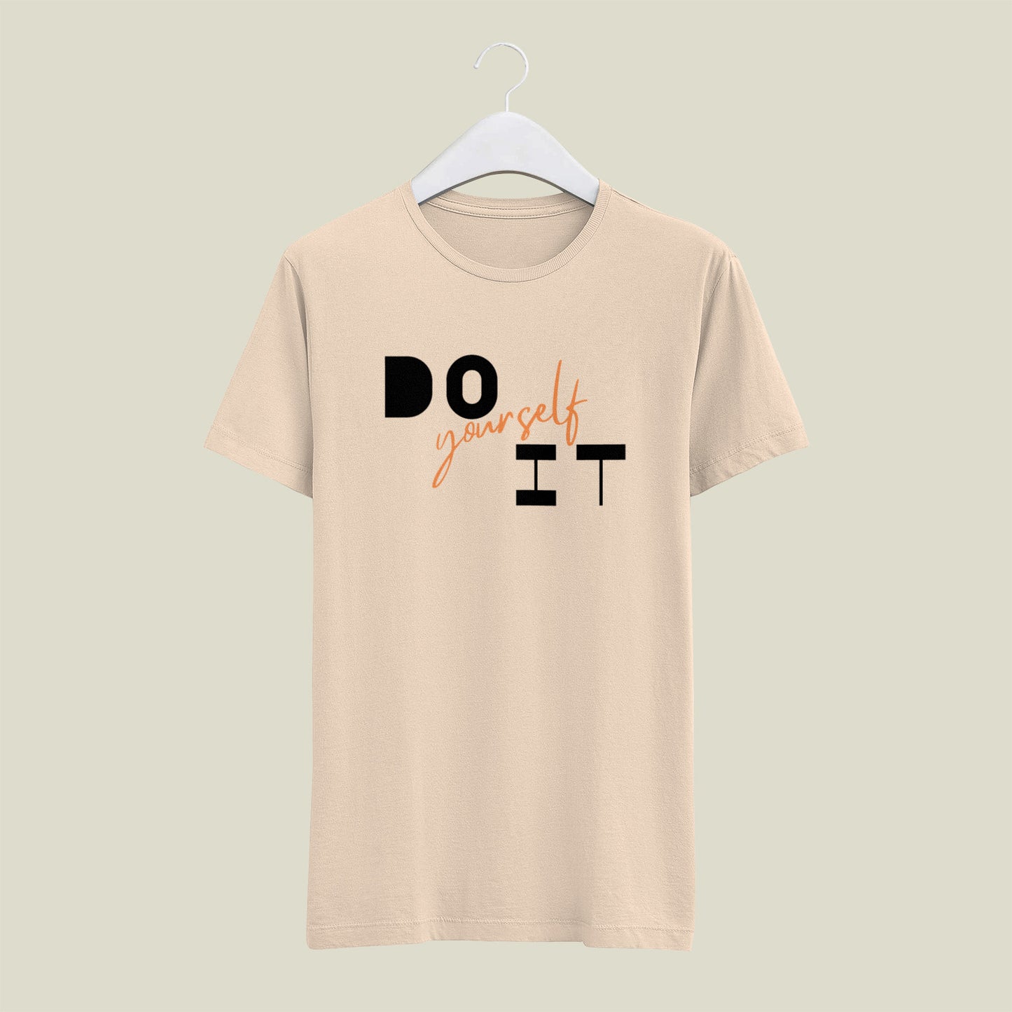 Classic Regular Half Sleeve T-Shirts - Character Words - Do It Yourself