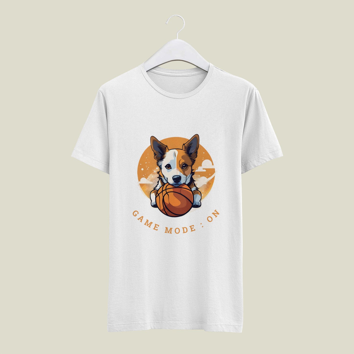 Classic Regular Half Sleeve T-Shirts - Pets - Dog Game mode on